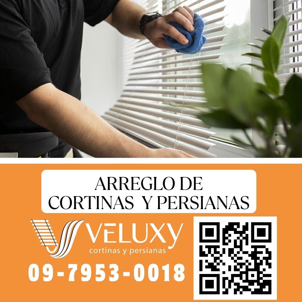 arreglo de cortinas y persianas en quito